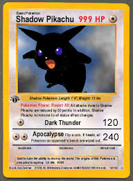 pikachu pokemon cards