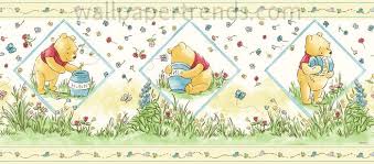 classic pooh wall border
