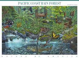 nature of america stamp series