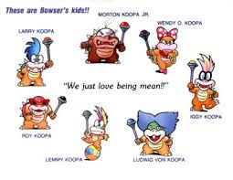 bowser and mario