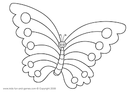 printable butterfly coloring pictures