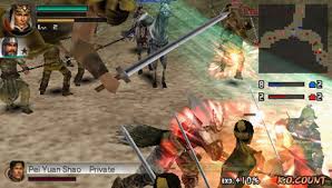 dynasty warriors vol 2 psp
