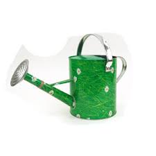 steel watering can