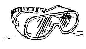 science safety goggles