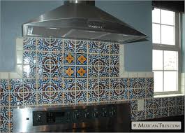 talavera tile backsplash