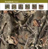 camouflage scrapbook paper