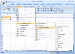 excel espa&ntilde;ol