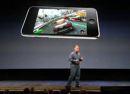 During Apples press