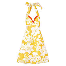 yellow apron