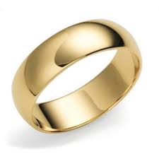 plain gold band