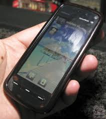 nokia 5800 xpress music rouge