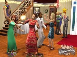 sims happy holiday
