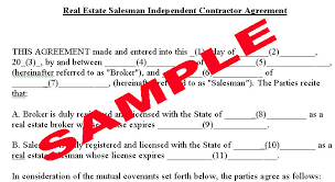 agreement contract sample