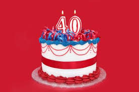 40th birthday cakes