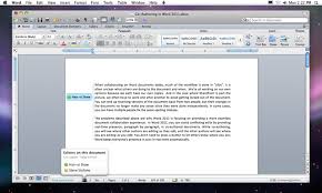 microsoft word 2011