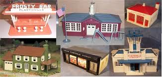 plasticville buildings