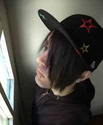 cap with hair