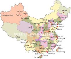 asia map with capitals