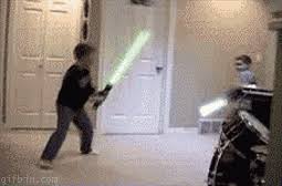 lightsaber kid