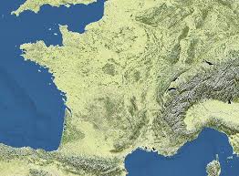 une carte de la france