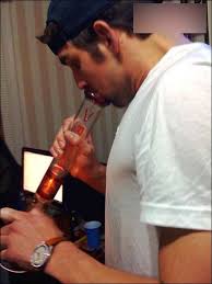 phelps smoking
