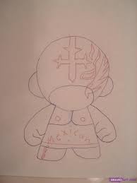 rey mysterio mask drawing