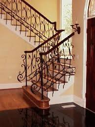 wrought iron staircase