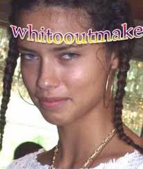adriana lima without make up