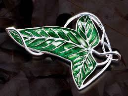 leaf brooch