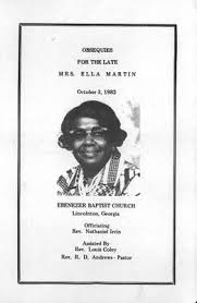 funeral obituary