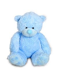 blue teddy bear