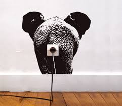 elephant wall stickers
