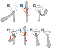 windsor knot tie