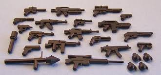 custom lego weapons