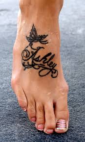 pictures foot tattoos