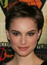 natalie  portman short hair