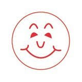 happy face stamp