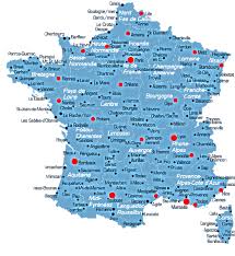 carte du france