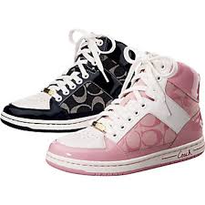 black coach shoes