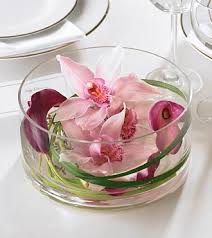 floating flower centerpiece