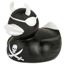 evil rubber duck