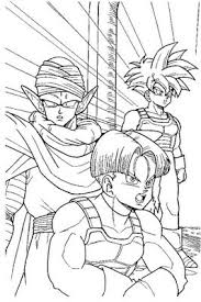 dibujos para pintar de dragon ball z