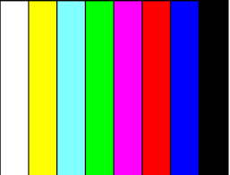 barras de colores