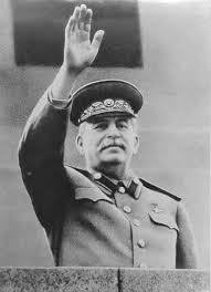 Josef Stalin waving