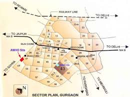 gurgaon map