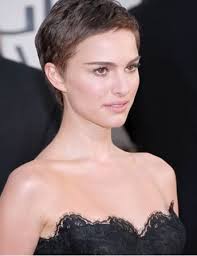 natalie  portman short hair