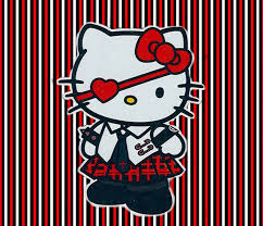goth hello kitty