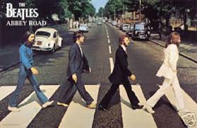 beatles poster abbey road