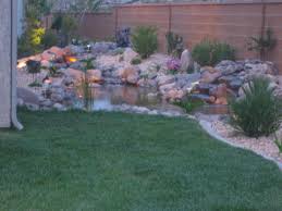pond rocks