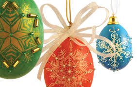 hand painted eggs